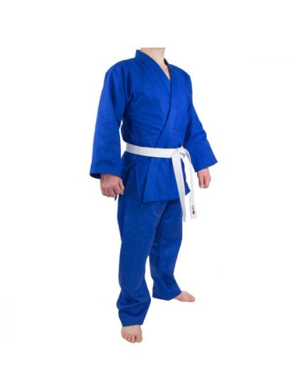 Picture of JUDO UNIFORM SINGLE WEAVE BLACK