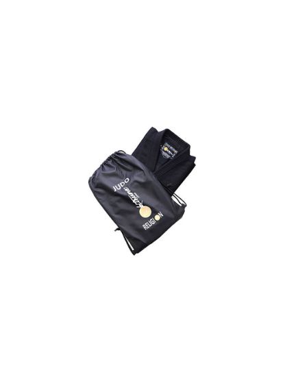 Picture of JUDO UNIFORM DOUBLE WEAVES NEW IJF SPECS BLACK