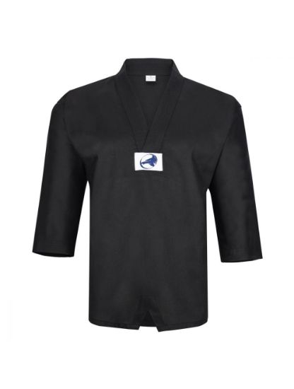 Picture of LIGHTWEIGHT TKD BLACK UNIFORM 6OZ