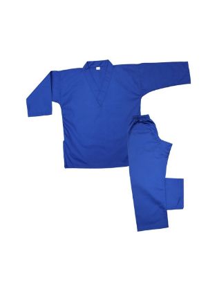 Picture of DEMO V-NECK UNIFORM 7.5OZ BLUE