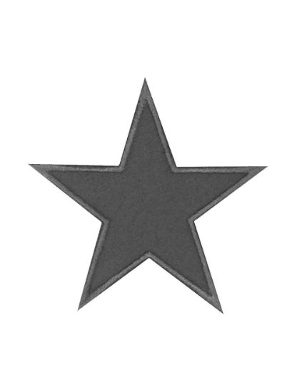 Picture of STAR PATCH SILVER 3″