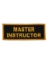 Picture of MASTER INSTRUCTOR PATCH