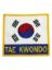 Picture of KOREAN FLAG TAEKWONDO PATCH