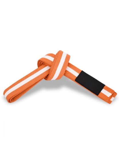 Picture of BJJ KIDS BELT ORANGE/WHITE