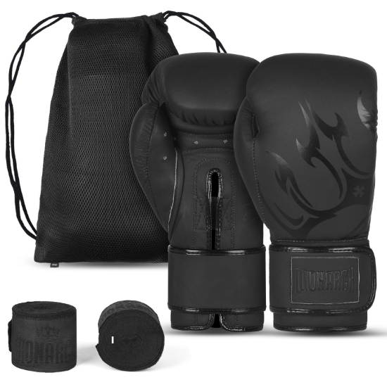 Picture of LEATHER BOXING GLOVES GIFT SET